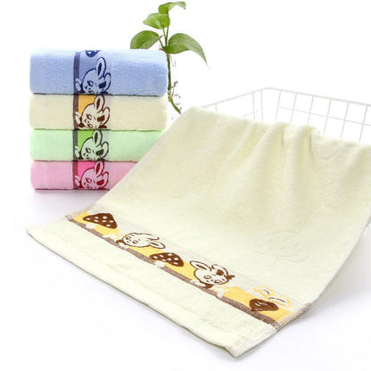 Cotton adult children jacquard towel - BUNNY BAZAR