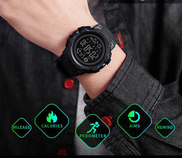 Bluetooth Smart Men's Waterproof Sports Watch - BUNNY BAZAR