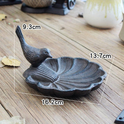 Creative Personality Home Decoration Ornaments Bird Food Tray - BUNNY BAZAR