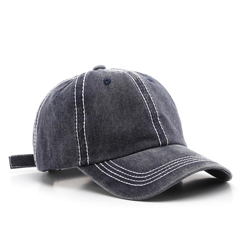 Washed And Distressed Light Board Baseball Cap Fashion Trend - BUNNY BAZAR