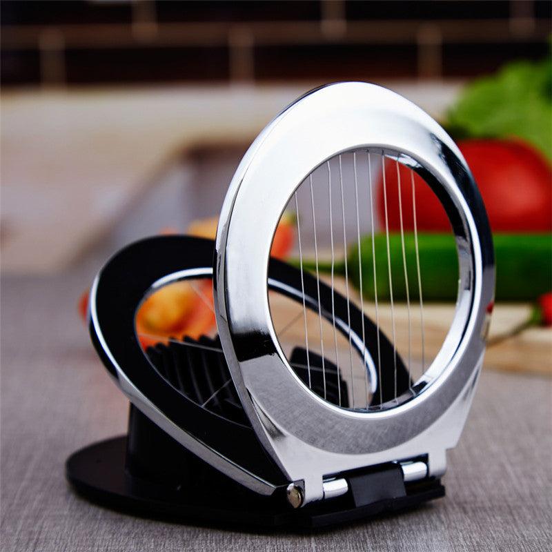 Egg Cutter is Made of Heavy-Duty Zinc Alloy and Precisely Slices Eggs For Salads - BUNNY BAZAR