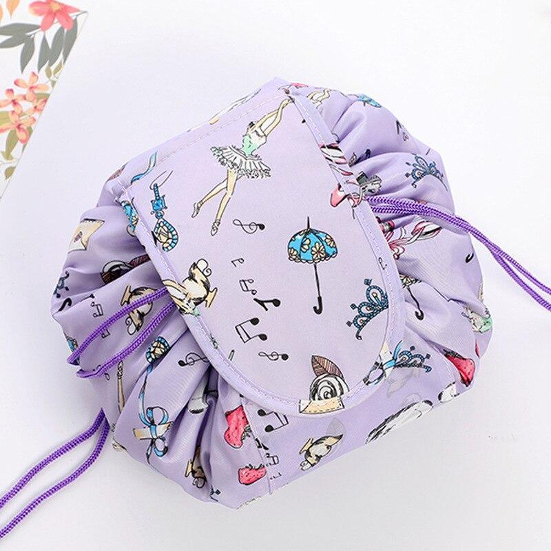 Animal Printing Large Capacity Drawstring Lazy Cosmetic Storage Bag - BUNNY BAZAR