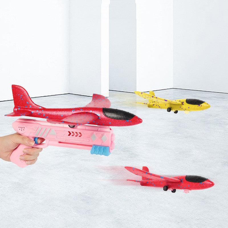 Ejection Foam Airplane Children's Toy Foam Gun - BUNNY BAZAR