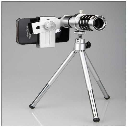 12X Mobile Telescope General 12 Times Long Focal Camera Lens - BUNNY BAZAR