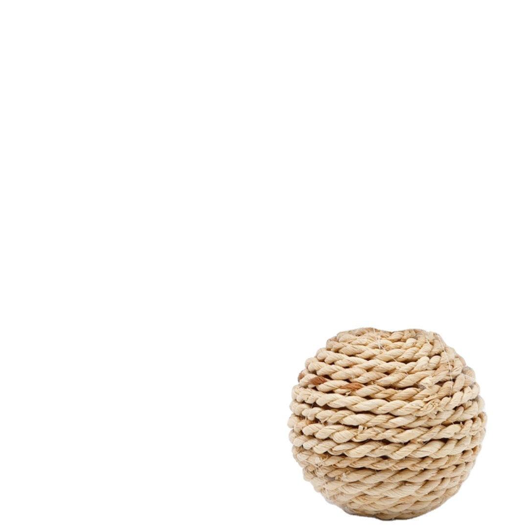 Rattan Bell Ball Feather Sepak Takraw Funny Cat Toy - BUNNY BAZAR