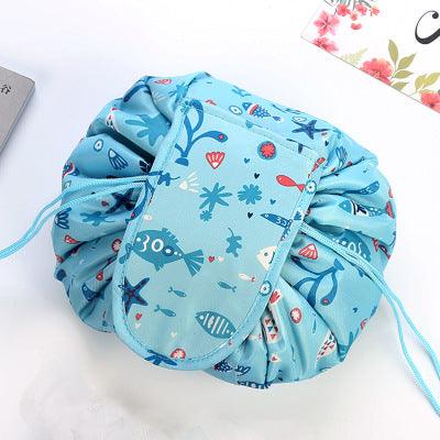 Animal Printing Large Capacity Drawstring Lazy Cosmetic Storage Bag - BUNNY BAZAR