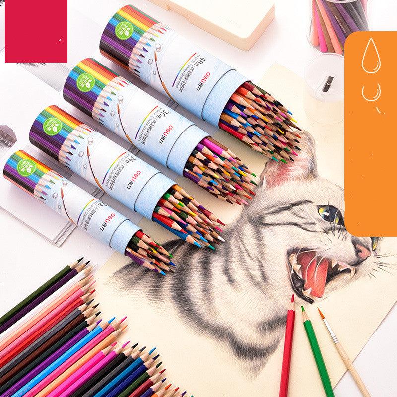 Water Soluble Color Lead Hexagonal Color Pencil - BUNNY BAZAR