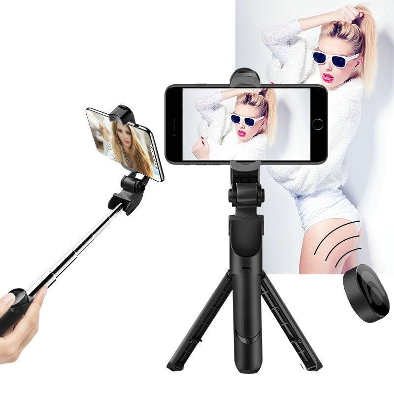 Bluetooth handheld selfie stick - BUNNY BAZAR