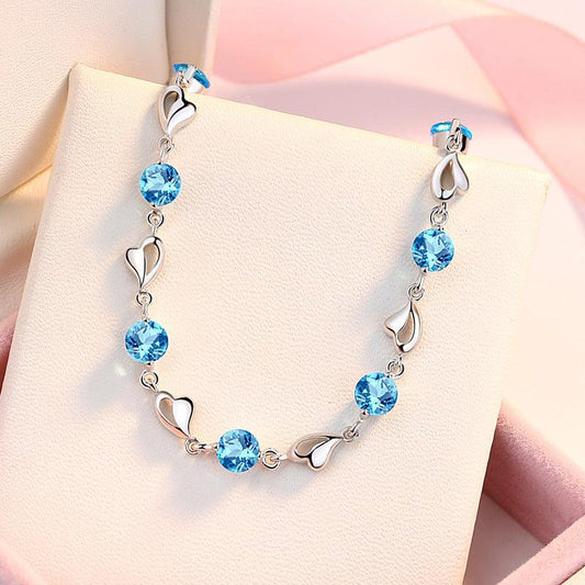 Tanabata Valentine's Day Gift Bracelet Silver Jewelry is The Perfect Symbol Of Love - BUNNY BAZAR