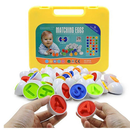 Children's educational toy bag assembly on clever egg twisted egg toy - BUNNY BAZAR