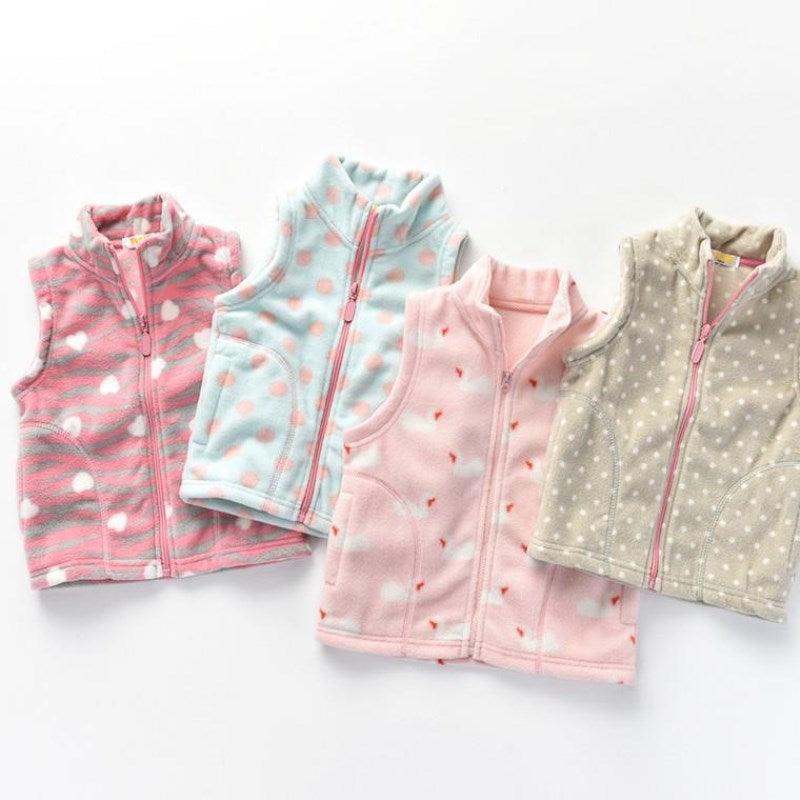 Plus Velvet Thickening Comfortable Warm Fleece Vest - BUNNY BAZAR