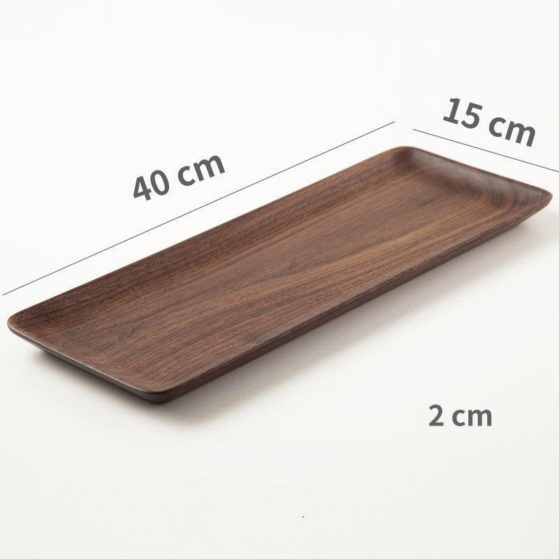 Black walnut coffee tray - BUNNY BAZAR