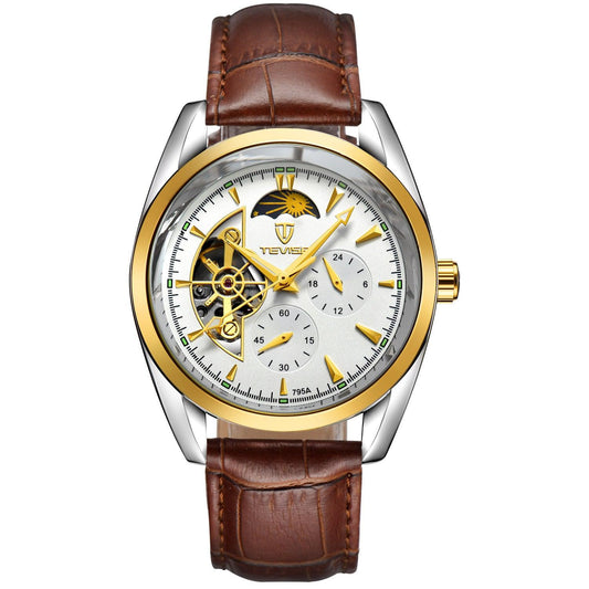 P Katwis watches Tourbillon watches men burst through the end of the stars waterproof automatic mechanical watches - BUNNY BAZAR