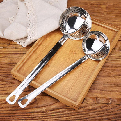 Kitchen colander stainless steel spoon - BUNNY BAZAR