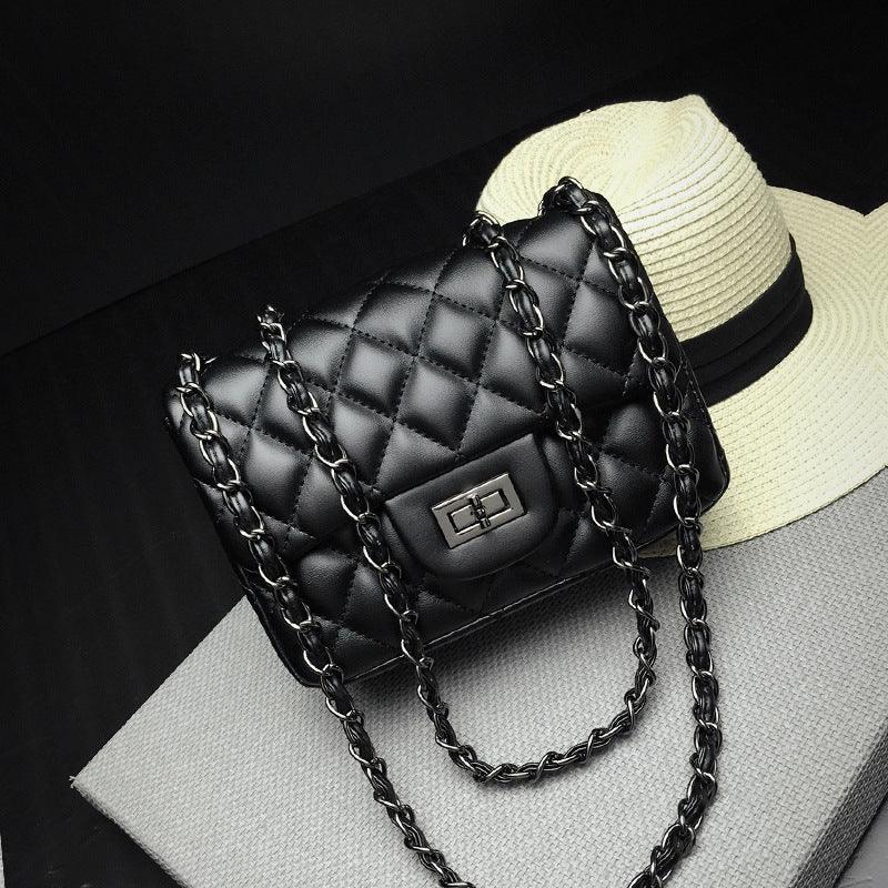 Women's rhombic chain bag - BUNNY BAZAR