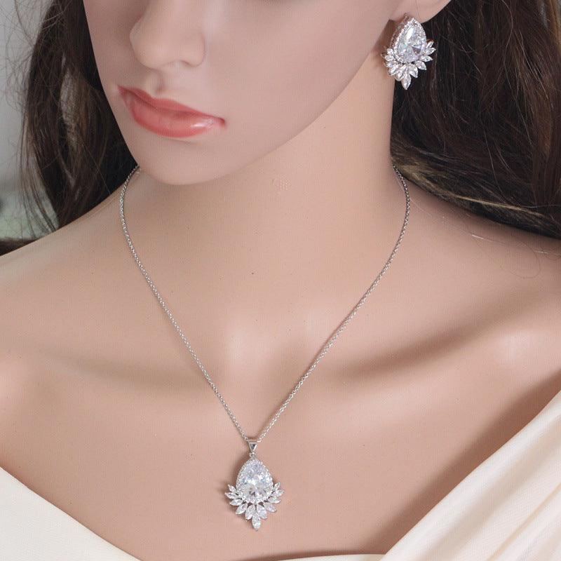 AAA jewelry chain, bridal banquet, dinner Jewelry Set - BUNNY BAZAR