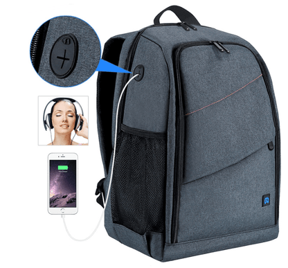 Camera backpack waterproof camera bag - BUNNY BAZAR