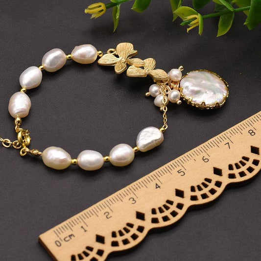Baroque Freshwater Pearl Bracelet Represents a Timeless Piece Of Jewelry - BUNNY BAZAR