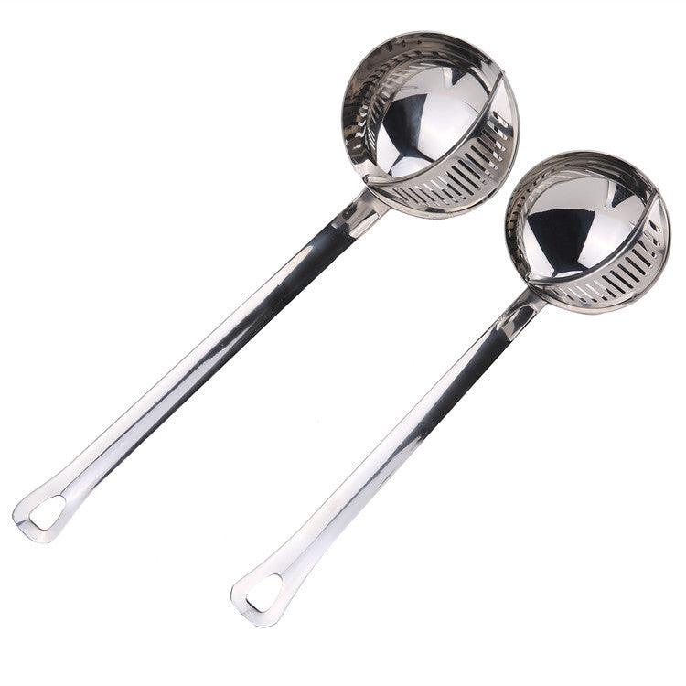 Kitchen colander stainless steel spoon - BUNNY BAZAR