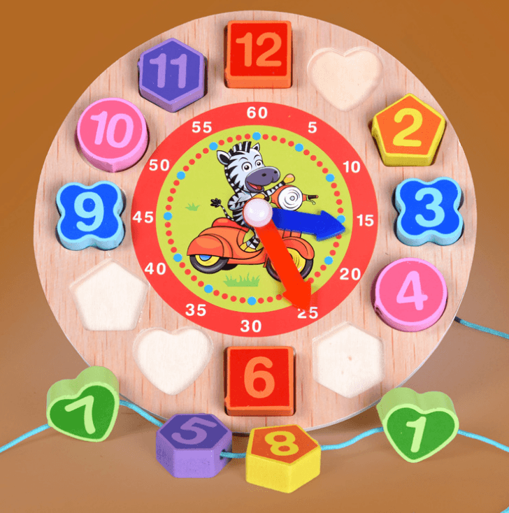 Digital Beaded Clock Toy - BUNNY BAZAR