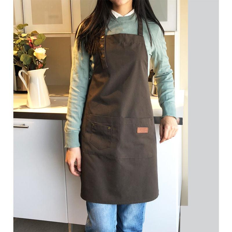 Stylish Canvas Apron Fashion Work Clothes is Both Fashionable And Functional - BUNNY BAZAR