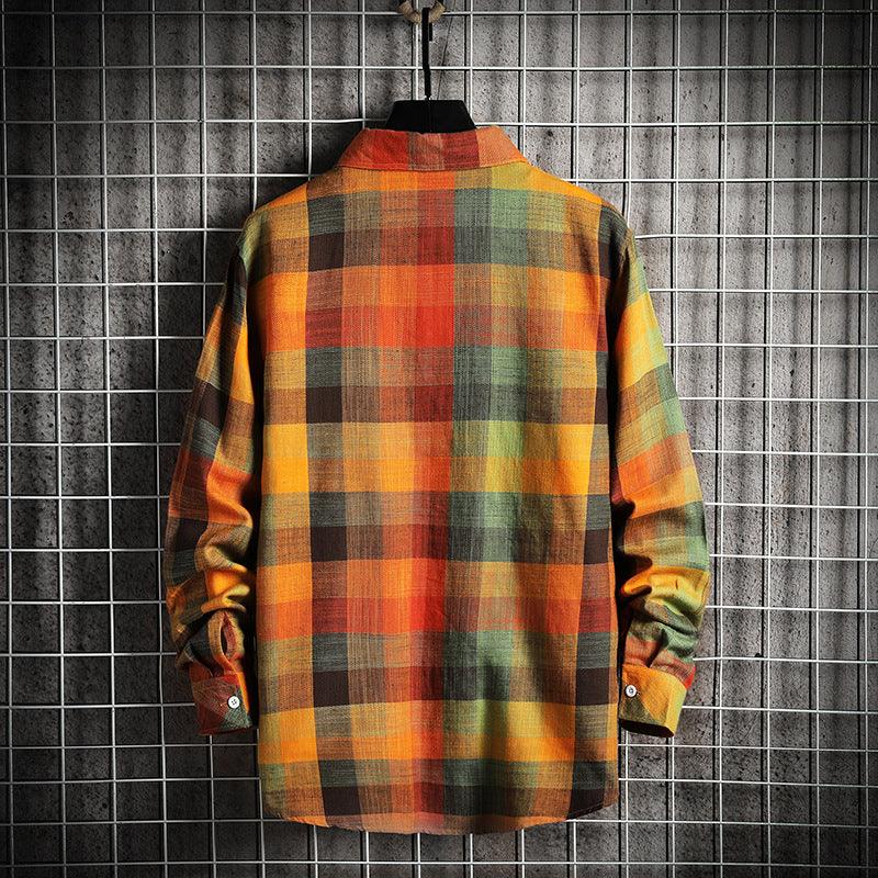 Oversized Loose Men's Casual Shirt Jacket - BUNNY BAZAR