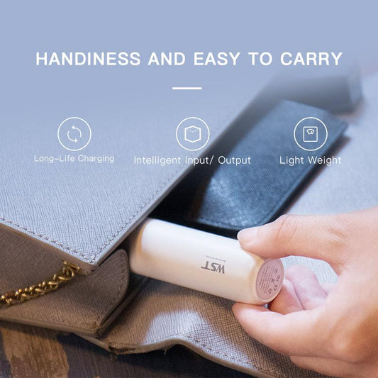 Pocket-Sized Power Bank is The Perfect Solution For on-The-Go Charging Needs - BUNNY BAZAR