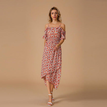 Summer Beach Party Long Skirt Dress - BUNNY BAZAR