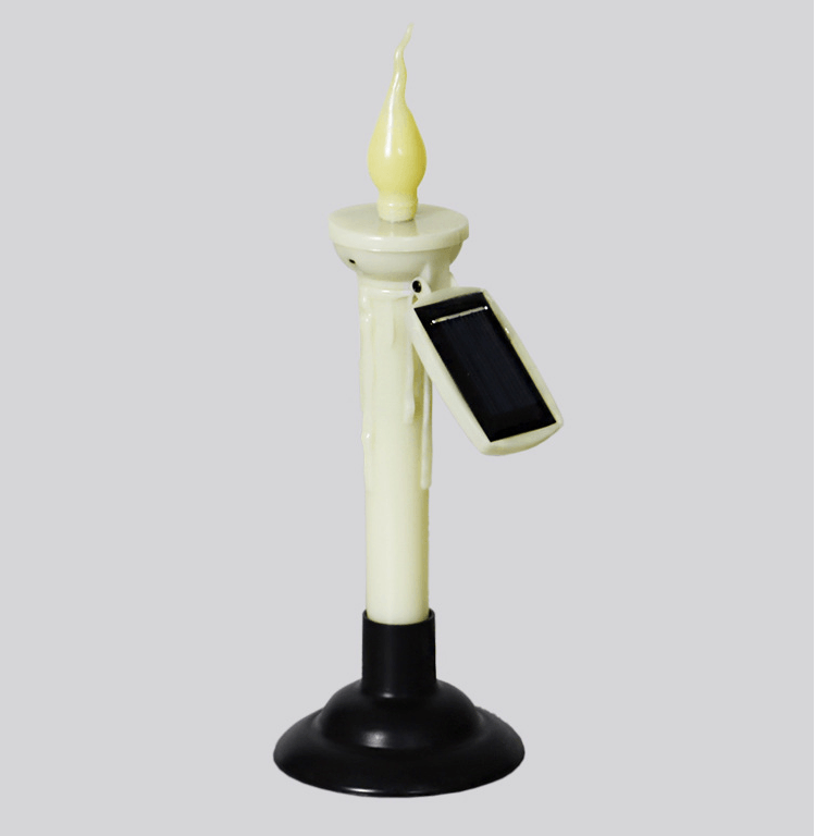 Outdoor Solar Candle LED Ground Lamp Garden Garden Decoration - BUNNY BAZAR