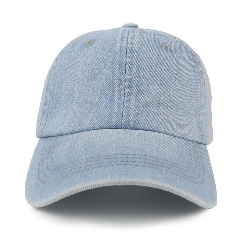 Fashionable Baseball Cap Made Old Washed Fashionable Pure Cotton Light Board - BUNNY BAZAR