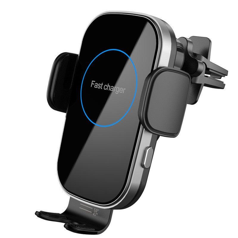 Car Wireless Charger 15W Quick Charge Automatic Induction Navigation Mobile Phone Holder - BUNNY BAZAR
