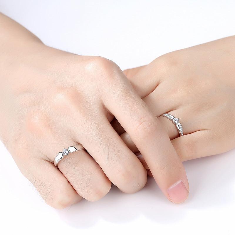 Couple Rings For Men And Women, A Pair Of Ring For Men And Women - BUNNY BAZAR