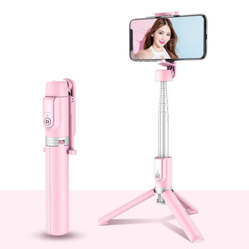 Compatible with Apple, All-in-one Bluetooth Mobile Selfie Stick With Tripod - BUNNY BAZAR