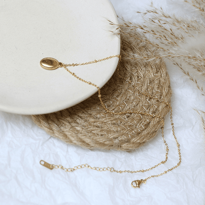 All-Match Daily Golden Pendant Clavicle Necklace - BUNNY BAZAR