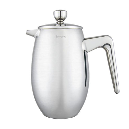 Double-Layer Stainless Steel French Press Pot is Designed To Ensure The Optimal Brewing Temperature - BUNNY BAZAR