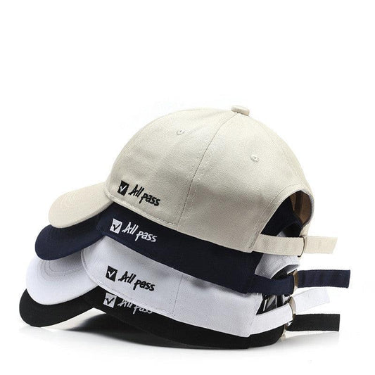 Soft top cap with side letter embroidery - BUNNY BAZAR