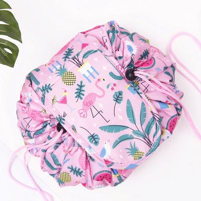 Animal Printing Large Capacity Drawstring Lazy Cosmetic Storage Bag - BUNNY BAZAR