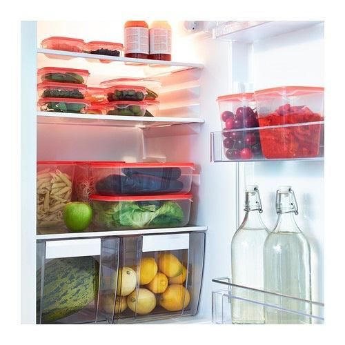 Kitchen Food Storage Containers with Lids - Food Containers Meal Prep Plastic Containers with Lids Food Prep Container - BUNNY BAZAR