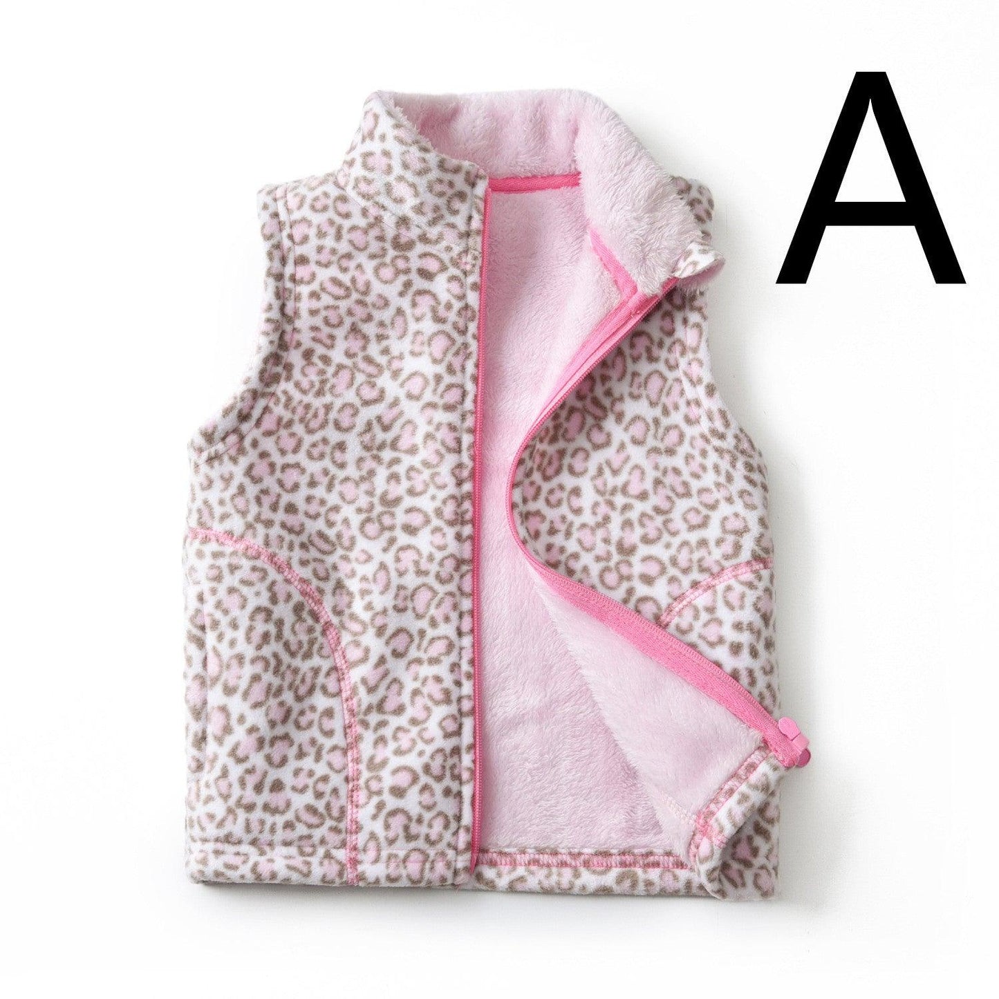 Plus Velvet Thickening Comfortable Warm Fleece Vest - BUNNY BAZAR