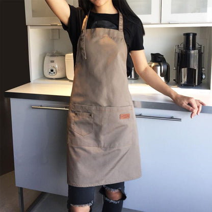 Stylish Canvas Apron Fashion Work Clothes is Both Fashionable And Functional - BUNNY BAZAR