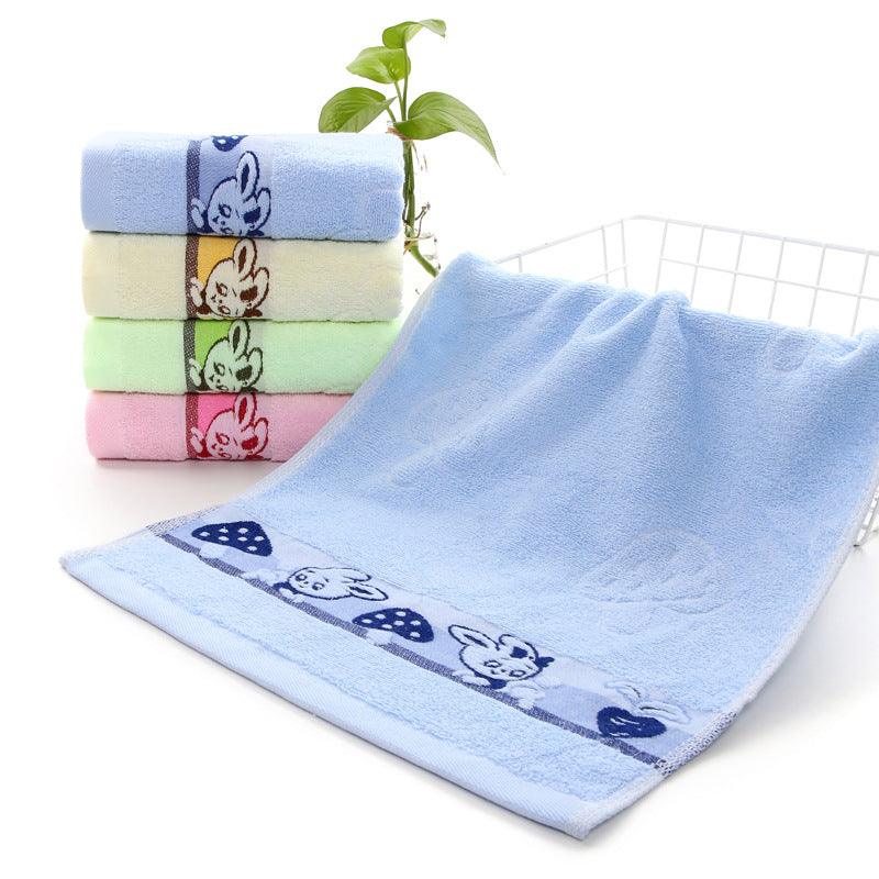 Cotton adult children jacquard towel - BUNNY BAZAR