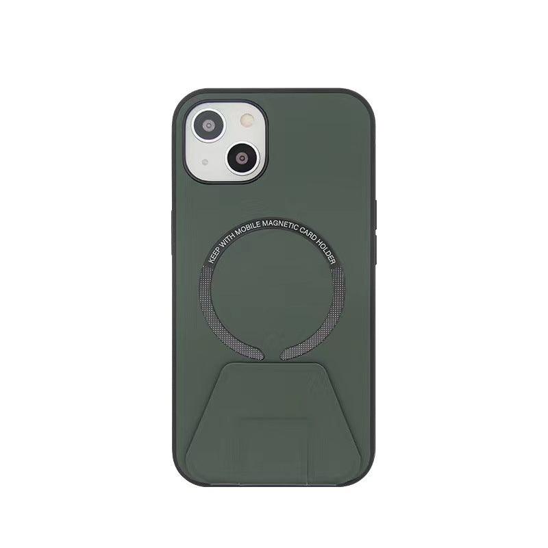 Mobile Phone Case Magnetic Suction Protective Cover Plain Skin Bracket Super - BUNNY BAZAR