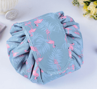 Animal Printing Large Capacity Drawstring Lazy Cosmetic Storage Bag - BUNNY BAZAR