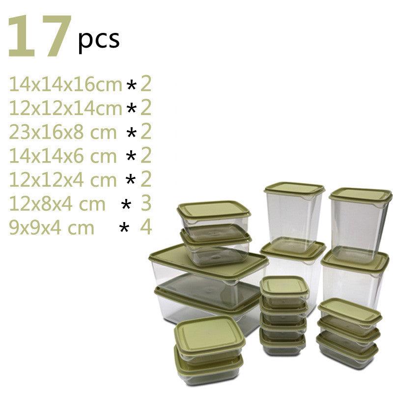 Kitchen Food Storage Containers with Lids - Food Containers Meal Prep Plastic Containers with Lids Food Prep Container - BUNNY BAZAR