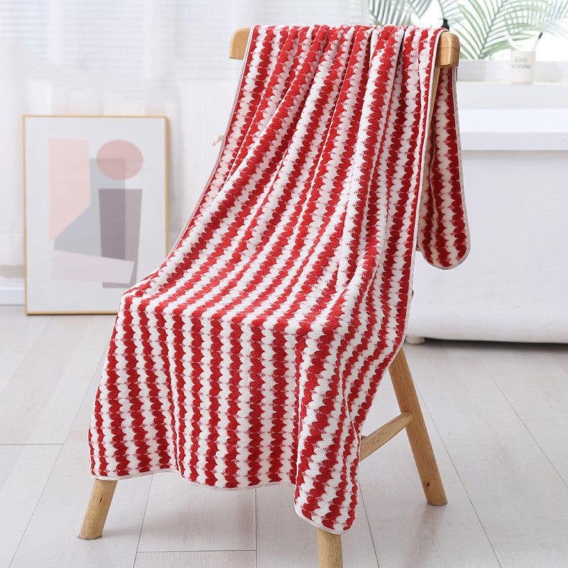 Thickened Bath Swimming Coral Fleece Large Towel - BUNNY BAZAR