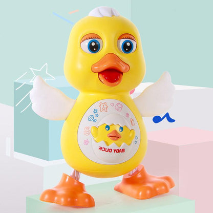 Musical electric swing little yellow duck - BUNNY BAZAR