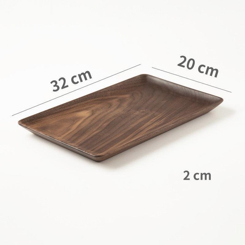 Black walnut coffee tray - BUNNY BAZAR