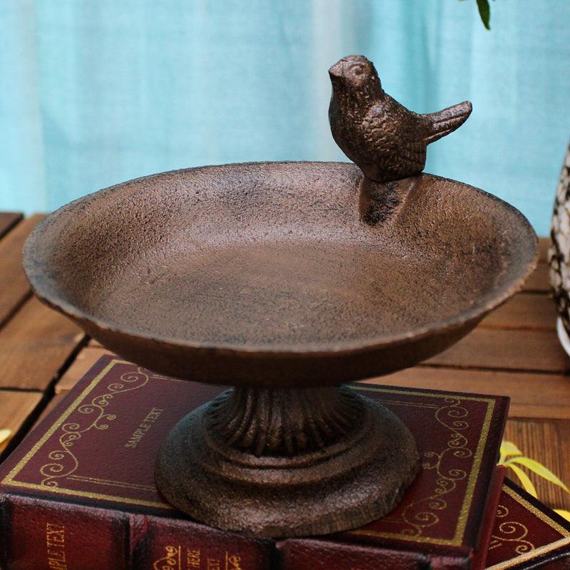 Cast Iron Craft Bird Decoration Storage Tray - BUNNY BAZAR