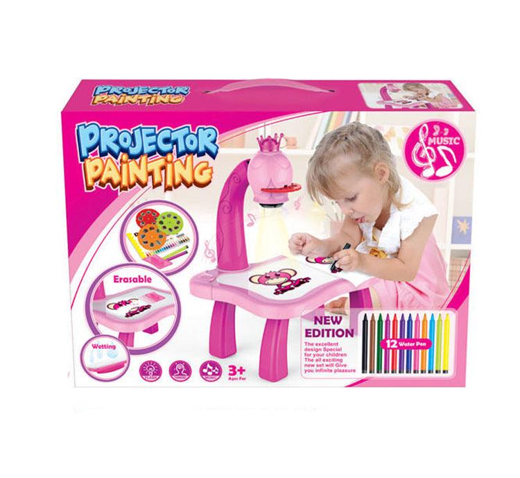 Drawing Projector Table for Kids, Trace and Draw Projector Toy - BUNNY BAZAR