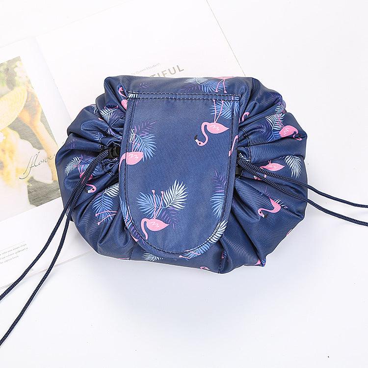 Animal Printing Large Capacity Drawstring Lazy Cosmetic Storage Bag - BUNNY BAZAR